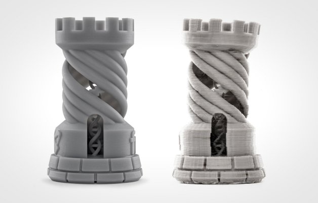 Profi vs. hobby 3D tisk