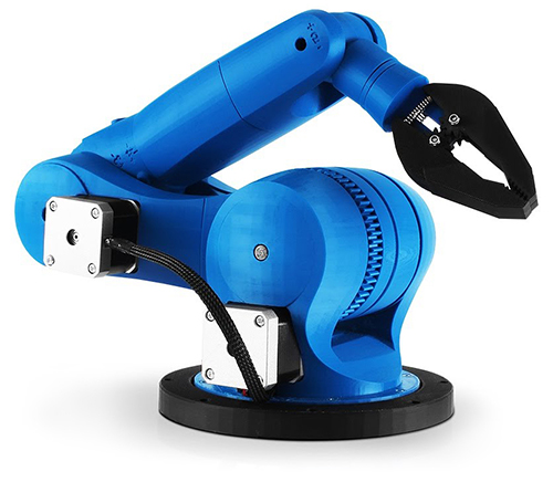 Plně funkčné robotické rameno vytištěné na tiskárně Zortrax